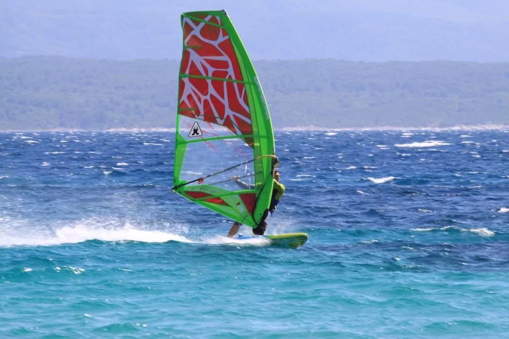 Windsurfing in Croatia