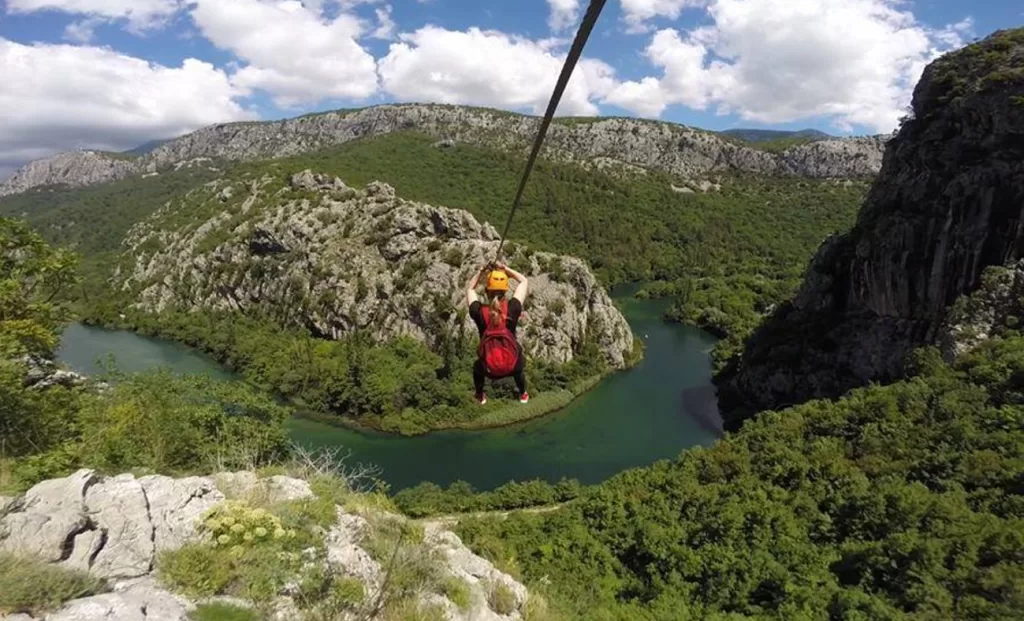 Zip Line Adventure in Croatia: Soar through Scenic Thrills