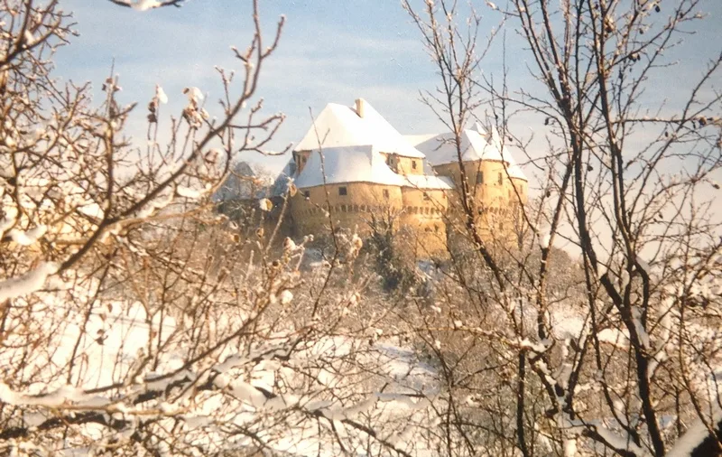 Dvor Veliki Tabor in Winter - Croatia