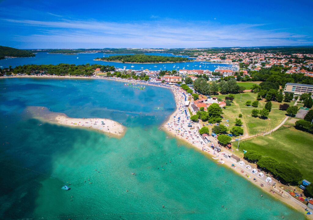 Medulin beach